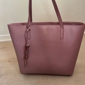 Kate spade dusty pink tote bag